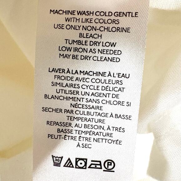 Anthropologie Maeve Womens Mod Mini Skirt Ivory Stretch Viscose Size Small - Picture 4 of 9